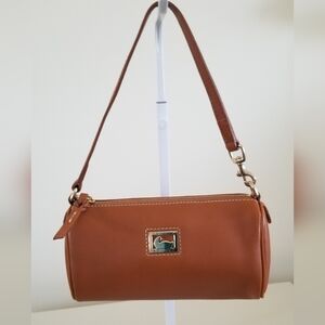 Dooney & Bourke Brown Leather Shoulder Bag